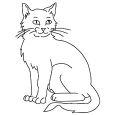 These free cat photos are purrfect. Top 30 Free Printable Cat Coloring Pages For Kids
