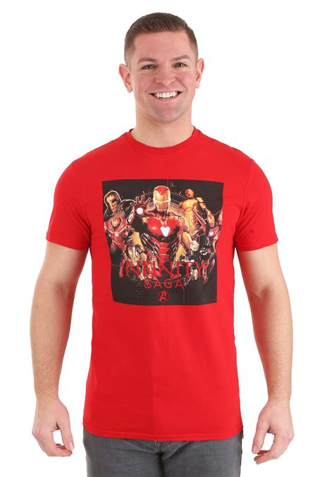 Mens Marvel Iron Man Saga T Shirt