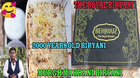 Behrouz The Royal Biryani Review Youtube