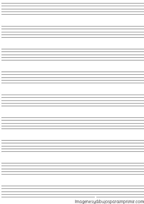 Blank Lined Paper With Lines In The Middle
