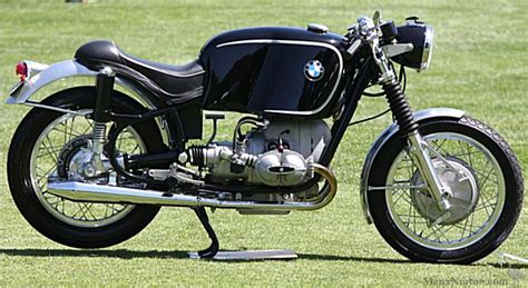How the leather jacket became the new power blazer posted on 8 jun 07:33. BMW R60/2 Cafe Racer on show day.