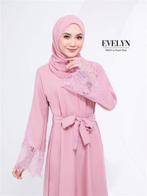 evelyn lace dress pink sarieyz