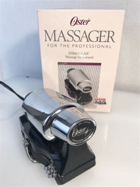 Oster 103 10e Professional Stim U Lax Massager Hand Vibrating Personal Vintage Ebay Ebay
