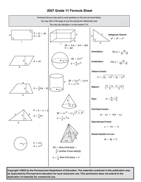 engineering mathematics formula sheet geometric measurement porn sex picture