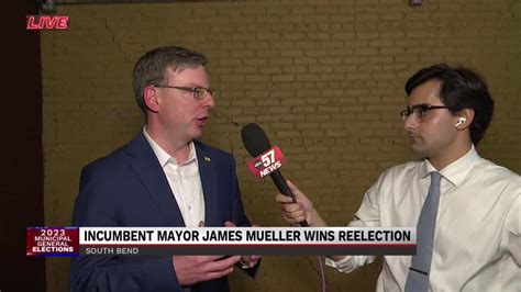 Mayor James Mueller Wins Second Term As South Bend Mayor