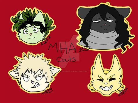 Mha Cats By Swiftilysquirrel On Deviantart