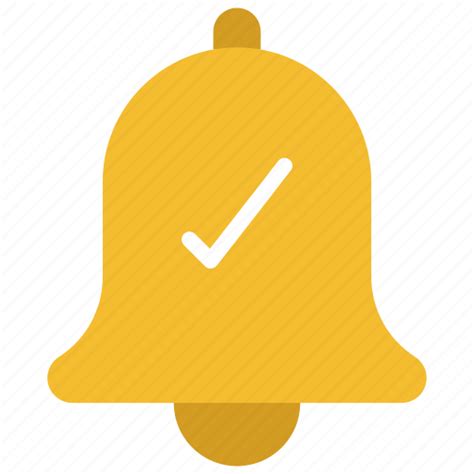 Approved Notification Notify Alarm Tick Icon Download On Iconfinder