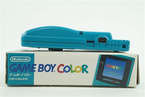 Nintendo Gameboy Color Blue Console Gbc Box From Japan Ebay
