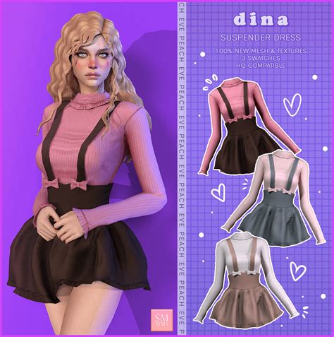 Sims 4 Dina Dress Best Sims Mods