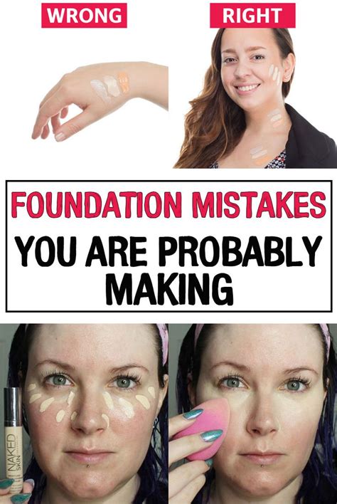 Foundation Mistakes You Are Probably Making Iwomenhacks