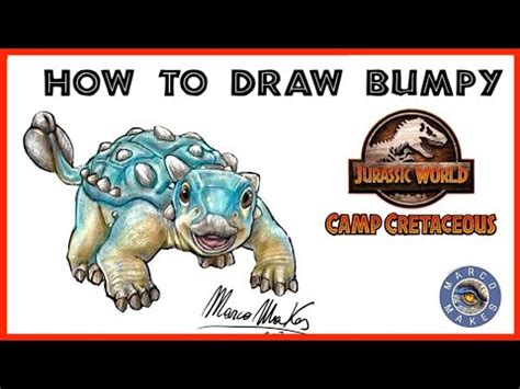 Jurassic world carnotaurus zum kleinen preis bestellen. How to draw BUMPY from JURASSIC WORLD CAMP CRETACEOUS ...