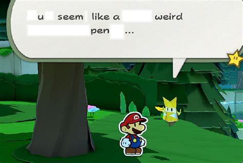 Another Paper Mario Text Edit Cuz Why Not Rspeedoflobsters