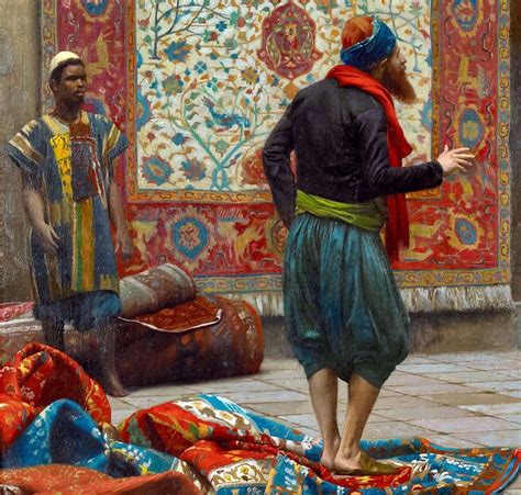 The Carpet Merchant In Cairo By Jean Léon Gérôme French 1824 1904