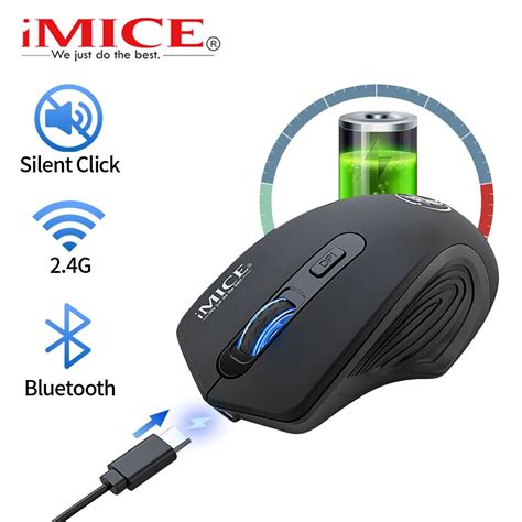 Wireless Mouse Bluetooth Mouse Rechargeable Wireless Mouses For Laptop