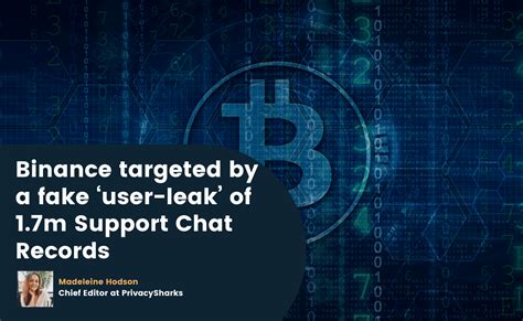 Binance Targeted By A Fake ‘user Leak Safety First