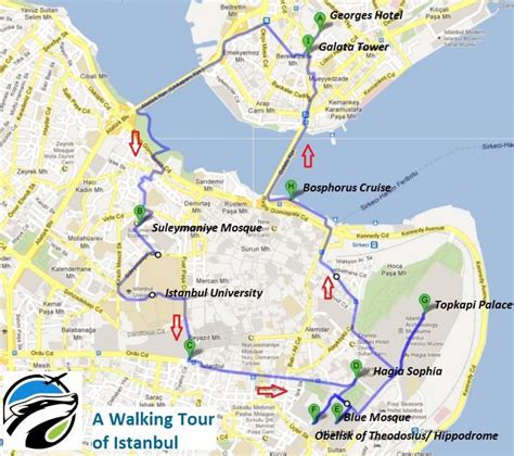 Istanbul Hop On Hop Off Bus Tour Route Map Combo Deals 2020 Tripindicator