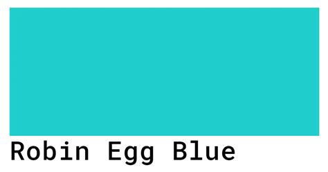 Robin Egg Blue Color Codes The Hex Rgb And Cmyk Values That You Need