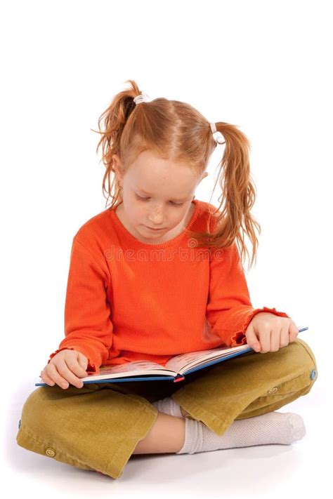 Young Girl Reading A Book Stock Photo Image Of Education 11787498