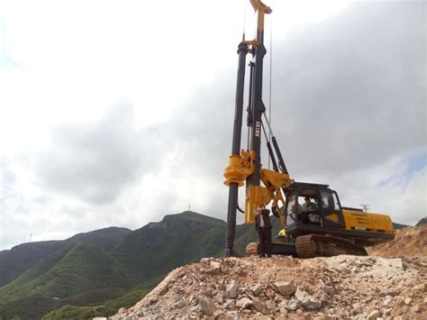 Well Drilling 43m Foundation Pile Machine Kr125a Rock Boring Machine