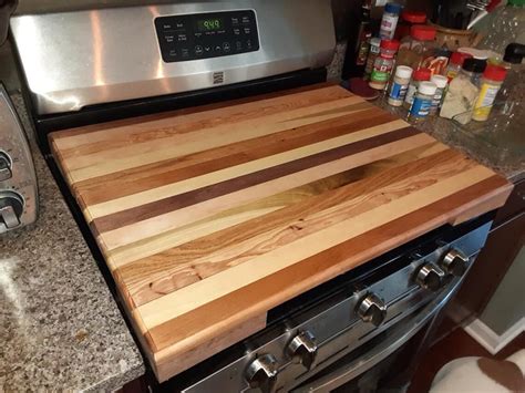 Stove Top Cutting Board Etsy