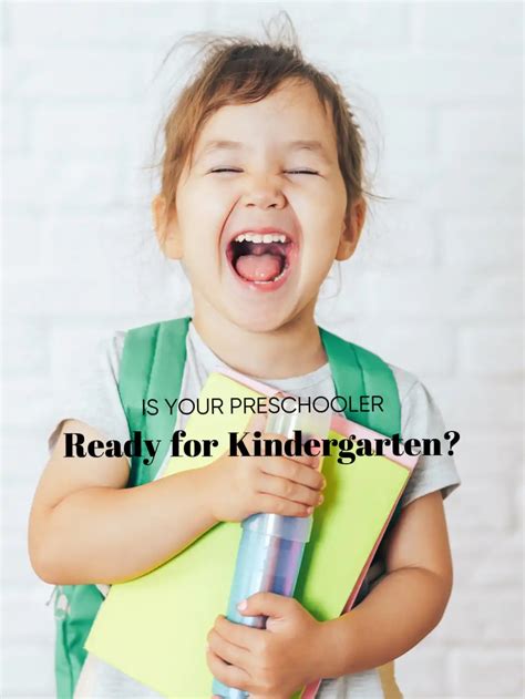 🍎 Is Your Preschooler Ready For Kindergarten Gallery Posted By Erin