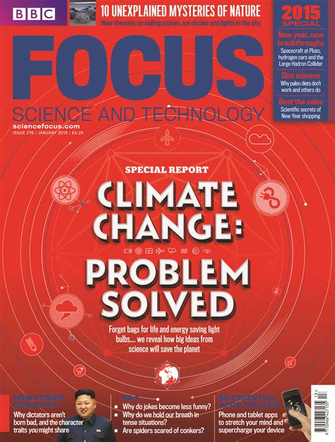 the january 2015 issue of bbc focus magazine is on sale now read about how science has come up