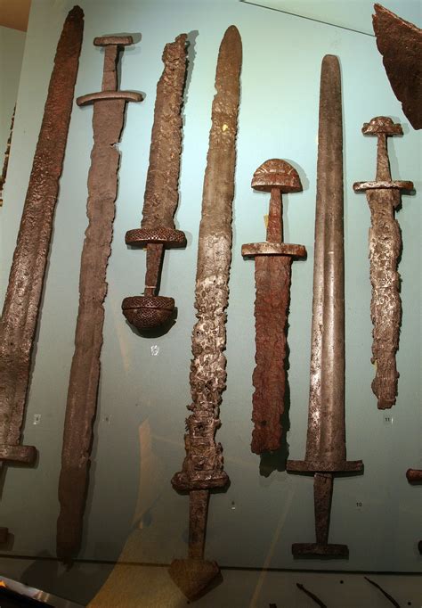Fileviking Swords At Bergen Museum Wikimedia Commons