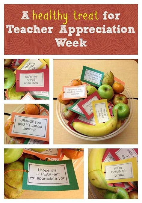 a healthy treat for teacher appreciation week teacher appreciation week teacher treats