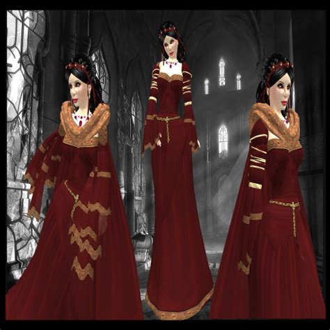 Second Life Marketplace Lucrezia Borgia Dress
