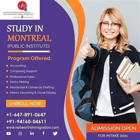 Planning To Study In Canada Admissions Open Intake 2021 👉