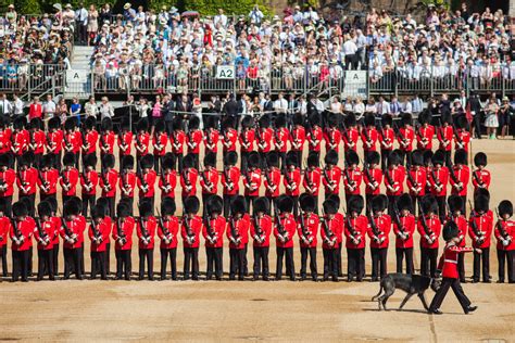 Trooping The Colour The British Army