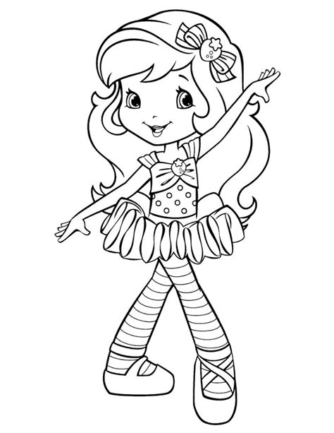 Shortcake Strawberry Coloring Pages