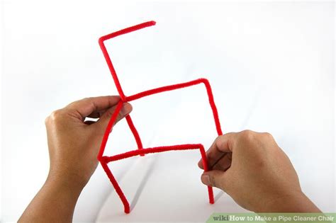 How To Make A Pipe Cleaner Chair 4 Steps With Pictures