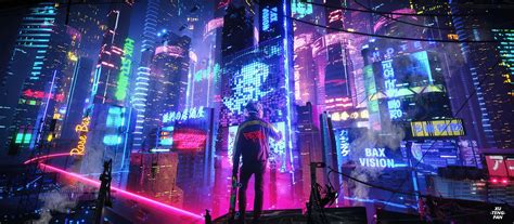 Maybe you would like to learn more about one of these? Computer Neon City Wallpapers - Wallpaper Cave