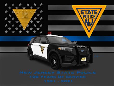 Nj New Jersey State Police Anniversary Car Ford Exp Flickr