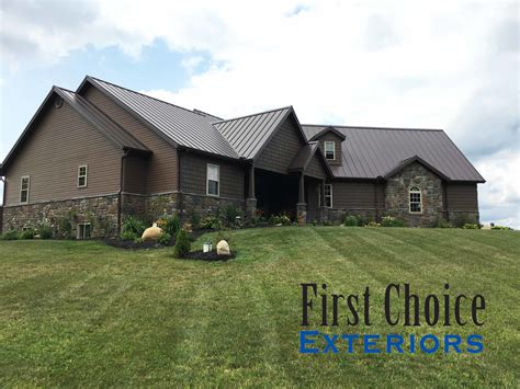 They have worked hard for our new roof, pergola, façade, and soffit. Beautiful new home is completed in Richland County - First ...
