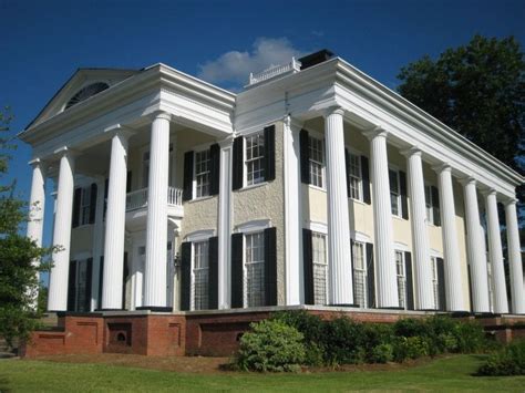 Alabama And Georgia My Roots Greek Revival Architecture Southern