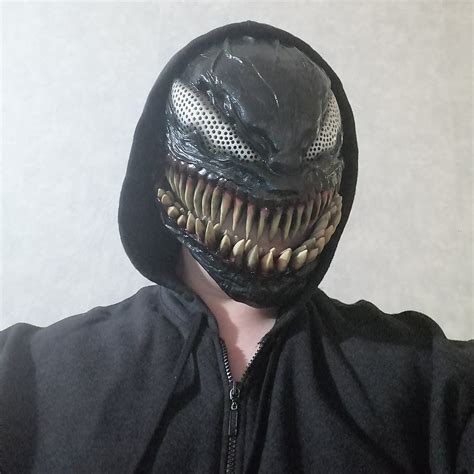 Venom Mask Helmet Movable Jaw Helmet Etsy