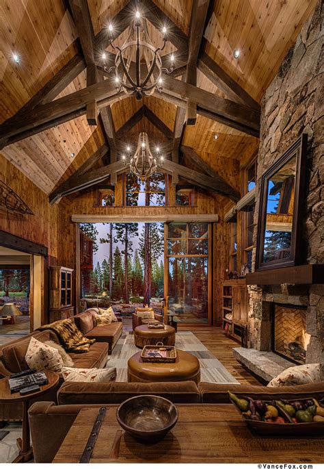 This Great Room Is The Epitome Of Mountain Living And Indoor Outdoor