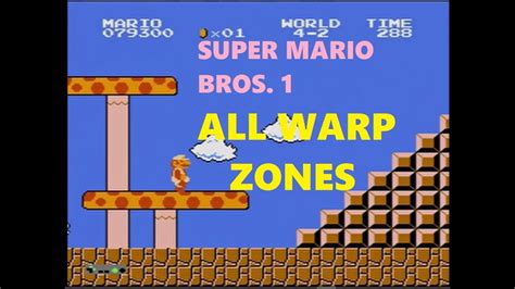 Super Mario Bros 1 All Warp Zones Youtube