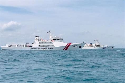 Passex Kapal Bakamla Ri Dengan Kapal Japan Coast Guard Media Indonesia News