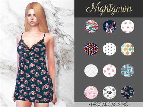 The Sims Resource Nightgown