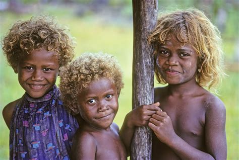 If you want to google black people with blue eyes, you will find lots of people who were born in africa and unquestionably african and also have blue i'm making that distinction because we can also make the case for the existence of black people with blonde hair and white skin and act like it's a. Meet The Dark-Skinned Melanesians With Natural Blond ...