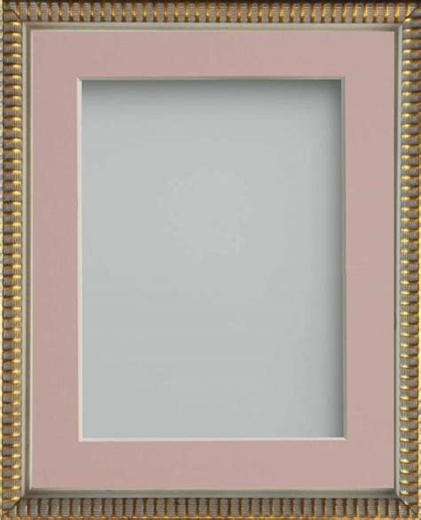Grantham Brass 30x20 Frame With Pink Mount Cut For Image Size A2 23