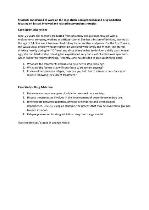 PY3111 Case Study - Students are advised to work on the case studies on