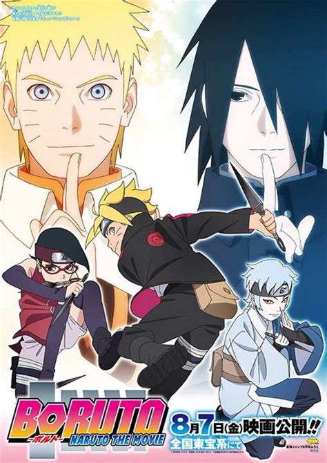 The New Boruto Movie Poster Xd Sasunaru Gaara Kurama Susanoo Naruto