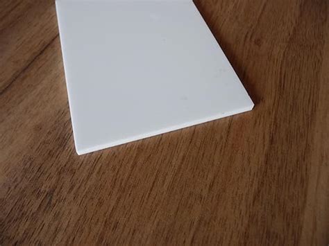 White Acrylic Xt Perspex Sheet 1000 X 500 X 3 Mm Plate Cut White