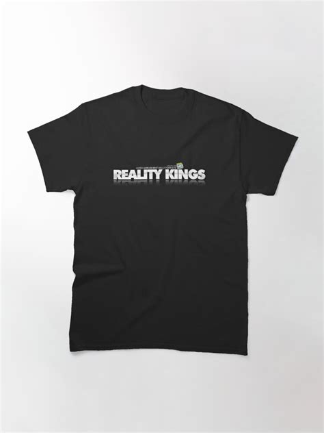 reality kings logo t shirt by leeambler redbubble