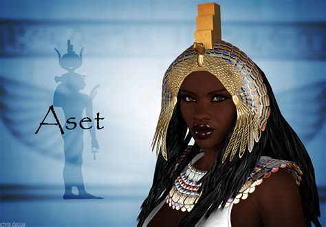 ASET by yangzeninja.deviantart.com on @deviantART | Ancient egypt gods ...