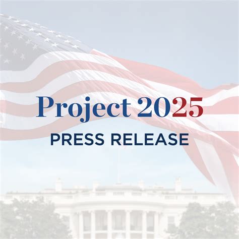 Project 2025 Presidential Transition Project